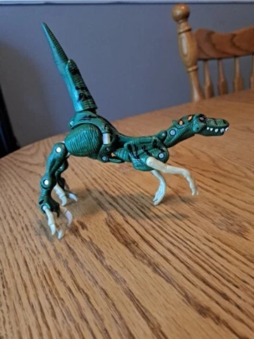 Beast Wars Transformers Deluxe Mutant Razorclaw Raptor Figure Incomplete Cover