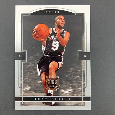 Tony Parker 2003-04 SkyBox Limited Edition Card #60 NBA San Antonio Spurs - Image 1 of 2