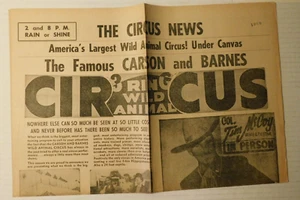 Selten - The Circus News - Tim McCoy - 1960 - Bild 1 von 4