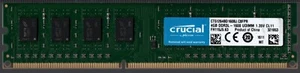 Crucial 4GB DDR3L 1600MHz PC3-12800 UDIMM Desktop RAM MEMORY USED TESTED - Picture 1 of 2