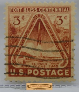 1948 USA Postage Texas Fort Bliss Centennial El Paso 3 Cents Stamp - #S42049NQ - Picture 1 of 2