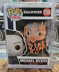 Funko Pop Halloween #1156 Michael Meyers - Firmado Nick Castle Beckett Certificado de Autenticidad - Imagen 1 de 7
