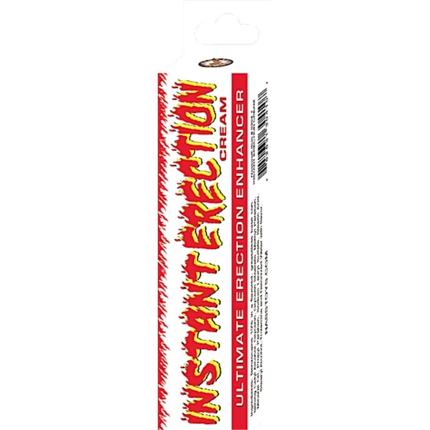Instant Erection Cream .5 Oz Personal Desensitizing Lubricant Male Enhancer