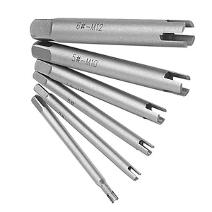 5 In 1 Steel M5 M6 M7 M8 M9 M10 M11 M12 Broken Tap Extractor Removal Tool Kit - Picture 1 of 17