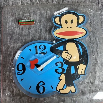 RELOJ DE PARED VINTAGE JULIUS THE MONKEY DE PAUL FRANK - CON CAJA - RARO DIFÍCIL DE ENCONTRAR - 2004 Foto 1 de 4