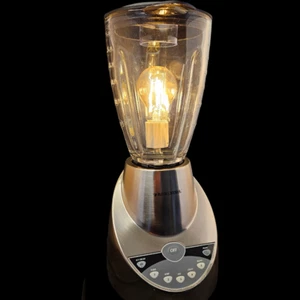 Black & Decker Blender Reimagined Accent Lamp For Kitchen Bar Man Cave Lounge - Picture 1 of 6