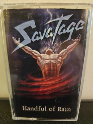 SAVATAGE Handful Of Rain 1994 CASSETTE TAPE PROGRESSIVE ROCK HEAVY METAL - Image 1 of 4