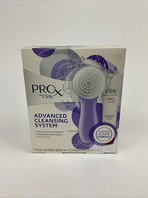 Pro X от Olay усовершенствованная система очистки ограниченный выпуск фиолетовая щетка очищающее средство - Изображение 1 из 4