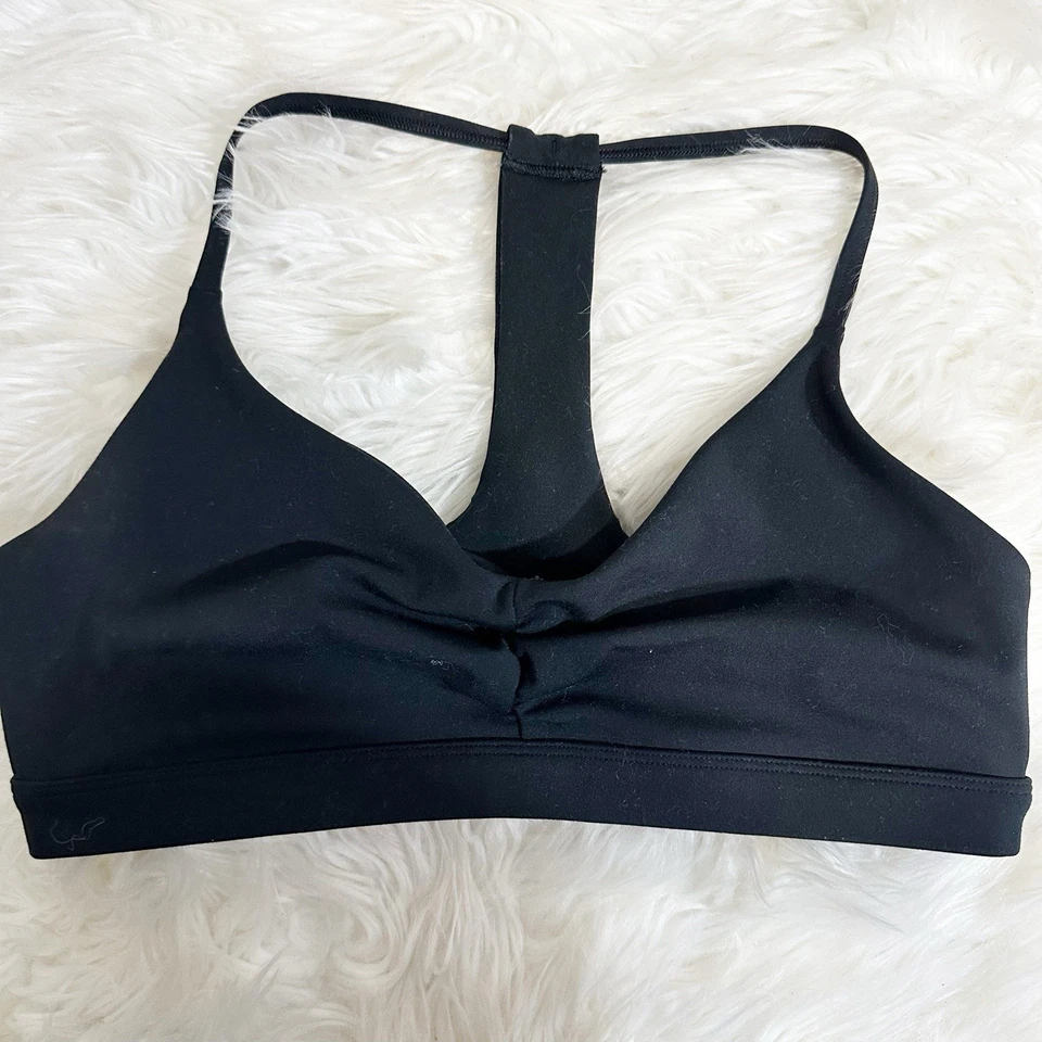 Spiritual Gangster Womens Sports Bra Size Medium Black Racerback Yoga Pilates - Image 1 of 4