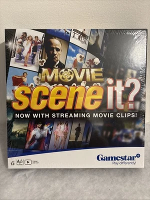 Movie Scene it? Board Game w/Streaming Movie Clips, 2+ Players Sealed In Box - Image 1 of 4