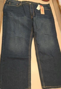 Levi's 541 Athletic Taper W\Stretch Jeans Dark Blue Men's Sizes 42x30 - Picture 1 of 7