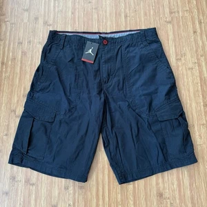 Neu mit Etikett Jordan Nike Cargoshorts für Herren 38 schwarz 12 Zoll Schrittlänge Baggy Ripstop 465022 - Bild 1 von 19