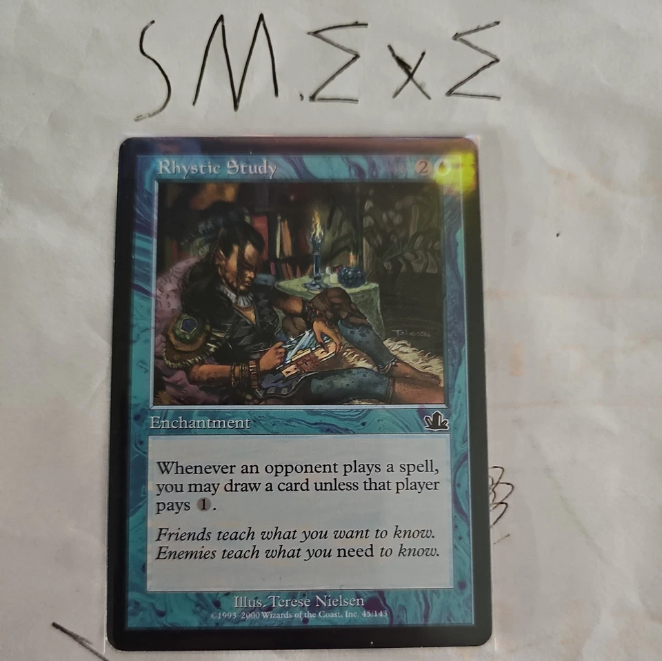 Rhystic Study Prophecy Regular, Near-Mint - Image 1 of 1