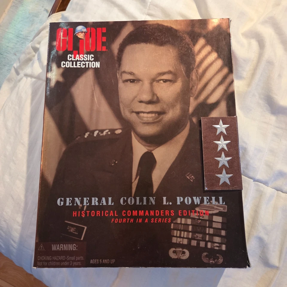 Figura de acción Kenner 1998 GI Joe Classic Collection GENERAL COLIN POWELL 12" NUEVO Foto 1 de 1