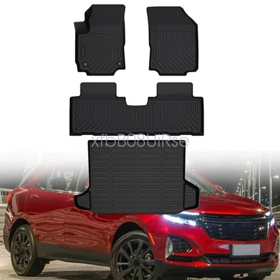 Alfombrillas TPE 3D revestimientos de maletero carga para Chevrolet Equinox 2018-2025 trabajo pesado Foto 1 de 4