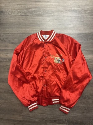 Chaqueta De Colección Años 90 San Francisco 49ers Línea Tiza Satén Talla Grande NFL Fútbol EE. UU. Foto 1 de 4