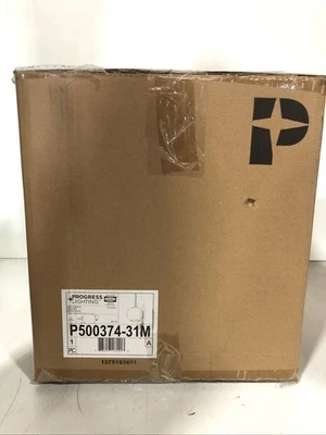 Progress Lighting Evansway 1-светлый матовый черный кулон прозрачное кованое стекло новый - Изображение 1 из 3