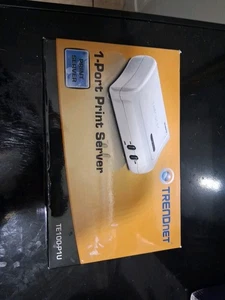 TRENDnet TE100-P1U Druckserver USB-1 Port auf USB 1-Port Neu im Karton KOSTENLOSER VERSAND!!! - Bild 1 von 2