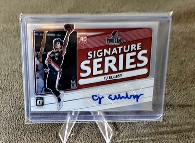 2021 Panini Donruss Optic Basketball Signature Series CJ Elleby SS-CJE Auto  - Image 1 of 2