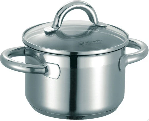 Schulte-Ufer Fleischtopf Loop 16 cm mit Deckel Edelstahl - Bild 1 von 1