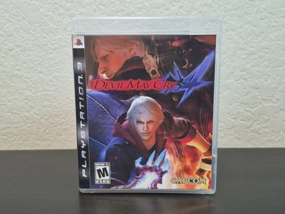 PS3 Devil May Cry 4 Game Complete CIB Near Mint Disc Capcom Action 2008 - Image 1 of 3