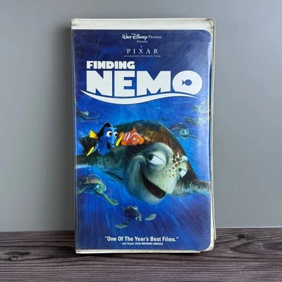 Disney Pixar Finding Nemo VHS 2003 Video Tape Original Clamshell Case Nearly New - Image 1 of 3