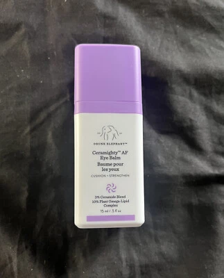 Drunk Elephant Ceramighty AF 眼霜 0.5 盎司 15 毫升,全新无标签 — 第 1/2 张图片