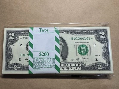 $2 2013 = 100pcs Consecutive Replacement Gem UNC_LDP Shop. - Image 1 of 3