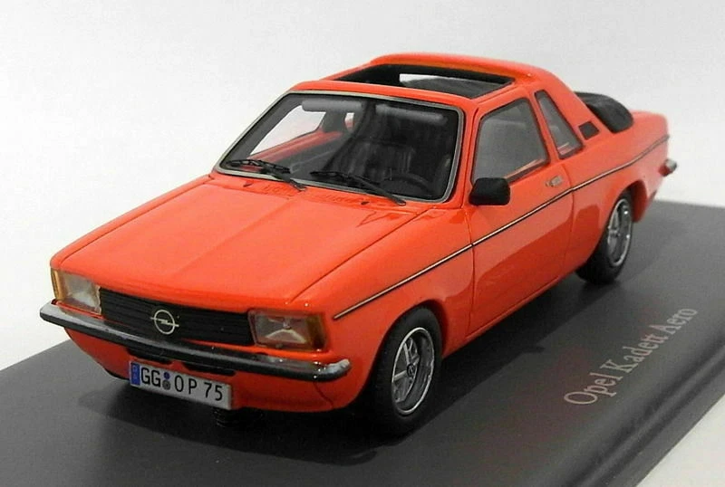 Opel Kadett Aero Open Dach Orange Red 1978 Neo 43075 1/43 Harz Aperto Tetto - Bild 1 von 1