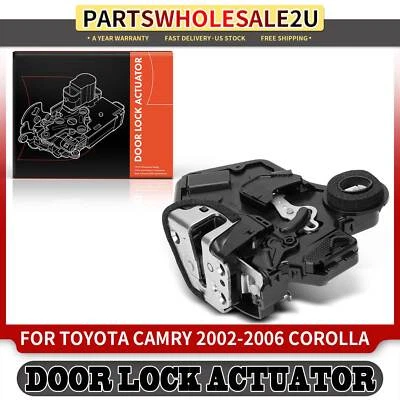 Actuador de bloqueo de puerta del lado del conductor trasero para Toyota Camry 2002-2006 Corolla 2005-2008 Foto 1 de 4