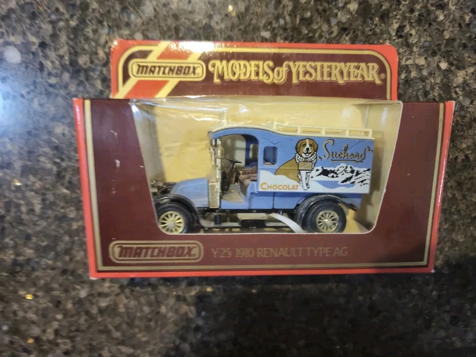 MatchboModels of Yesteryear 1910 Renault Type AG Suchard Chocolat - Image 1 of 2