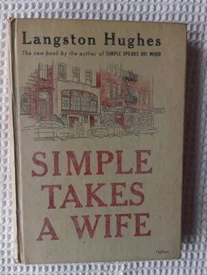 Langston Hughes Simple Takes A Wife First Edition First Printing Stated 1953 Foto 1 de 4