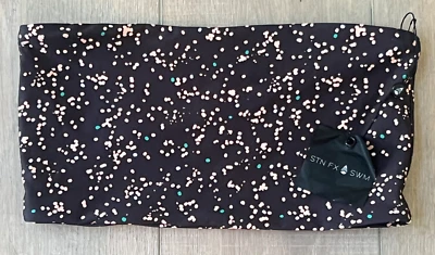 STONE FOX ПЛАВАТЬ СВОБОДНЫХ ЛЮДЕЙ ЧЕРНЫЙ КОНФЕТТИ SOMA БАНДО БИКИНИ КУПАЛЬНИК ВЕРХНИЙ РАЗМЕР S - Изображение 1 из 4