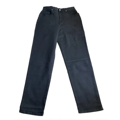 Pantalón elástico de tiro alto negro Gloria Vanderbilt 14 Foto 1 de 4