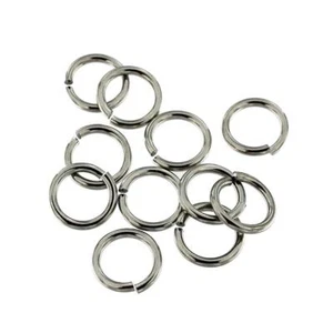 Stainless Steel Jump Rings 12mm - Open 14 Gauge - 100 Rings - J167 - Picture 1 of 1