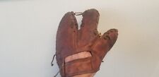 Vintage 1940s Wilson 2 Finger Baseball Glove Wilson A2780 RHT