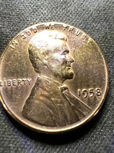 1958 P Lincoln Wheat Cent - G Good to VF Very Fine - Picture 1 of 6