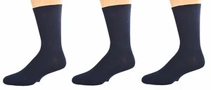 Sierra Socks Big Boys' Casual Dress School Uniform Socks, 3 Pair Pack Socks - Picture 1 of 25