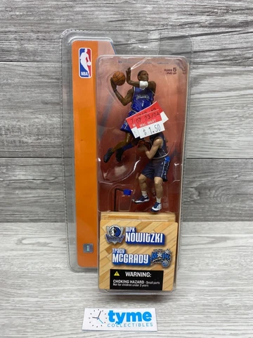 McFarlane NBA Dirk Nowitzki and Tracy McGrady Mini Action Figures 3" Cover