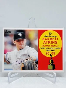 2008 Topps 50th Anniversary Garrett Atkins Colorado Rockies #AR32 D4F - Picture 1 of 1