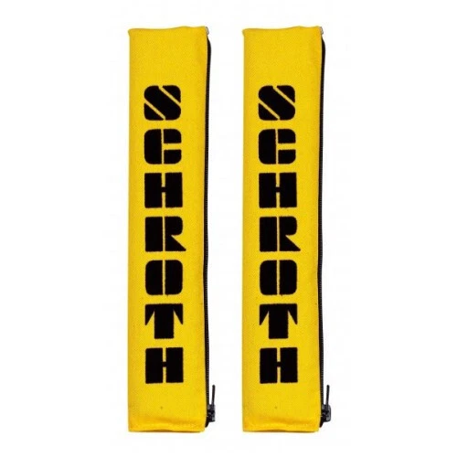 Schroth Gurtpolster gelb 2" (50mm) mit Flock - 1 Paar - Bild 1 von 1