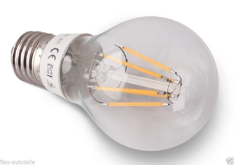 Led Bulb Filament Energy-saving Lamp Filaments Lighting Clear E27 4W ~ 25W 400lm - Image 1 of 1