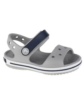 Crocs Crocband Sandal Kids 12856-01U, Sandals, Grey Kids Size c12 - BRAND NEW