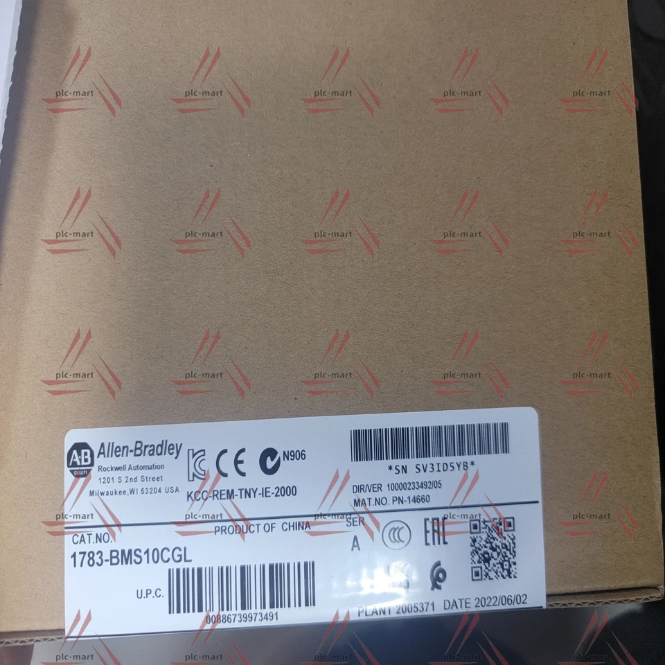 1PC NEW Allen-Bradley 1783-BMS10CGL 1-year warranty free ship - Image 1 of 1