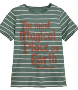 Disney Parks Magic Kingdom Most Magical Place On Earth Cotton T-Shirt Medium NEW - Picture 1 of 6