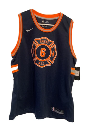Kristaps Porzingis New York Knicks Nike City Edition Swingman Jersey Youth NBA Cover