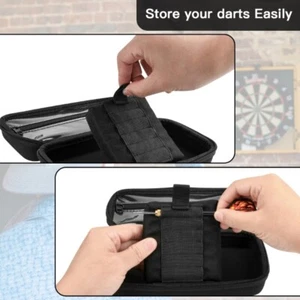 Dart Box Professional Dart Flight Soft Tip Accessories Holder Storage Bag - Picture 1 of 8