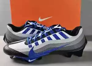 Nike Vapor Edge Speed 360 Black/Royal Men's Football Cleats CV6349-011 Size 14.5 - Picture 1 of 9
