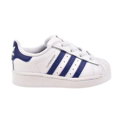 Adidas Superstar EL I Zapatos para Niños Pequeños Calzado Blanco-Azul Cielo Noche GZ2881 Foto 1 de 4
