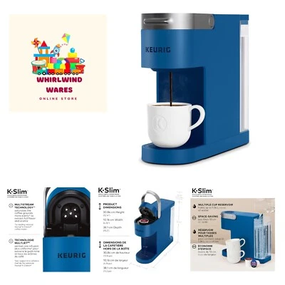 K-Slim Single Serve K-Cup Pod Coffee Maker, Featuring Simple Push Button Cont... - Image 1 of 4